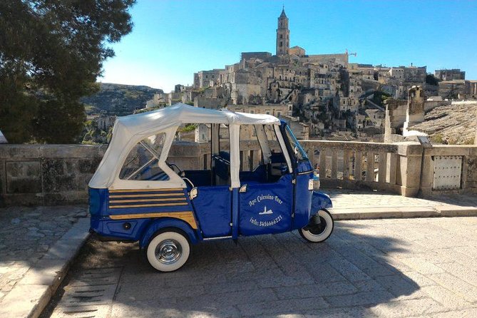 Ape Calessino Tour of the Sassi of Matera Standard - Highlights of the Barisano and Caveoso Districts