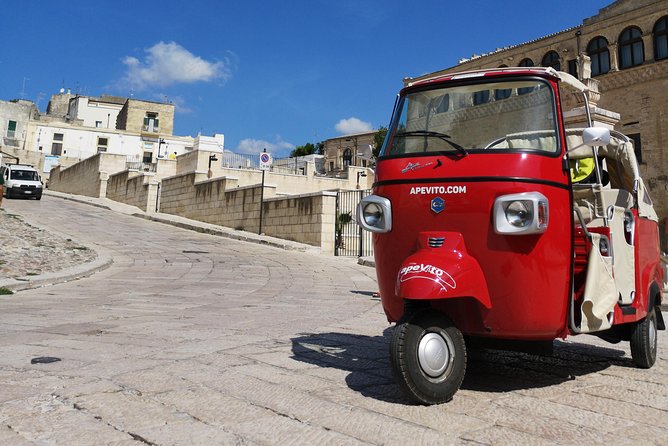 Ape Tour Matera - Panoramic Tour in Ape Calessino - Inclusions and Accessibility