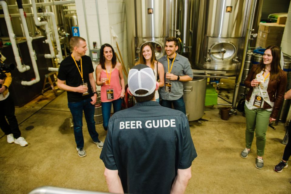 Asheville: Guided Craft Brewery Tour With a Snack - Transportation and Accessibility