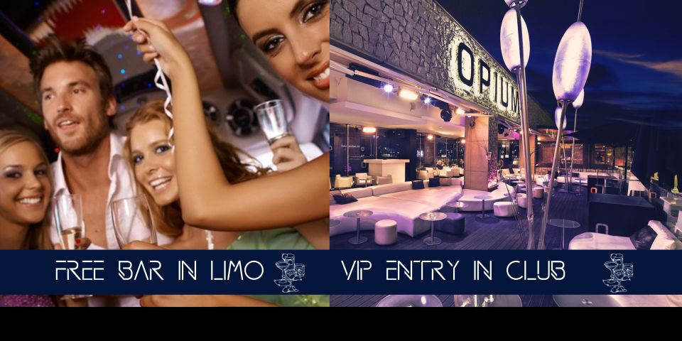 Barcelona: Limousine Ride With Drinks & Entry to Nightclub - Enjoy the Open Bar