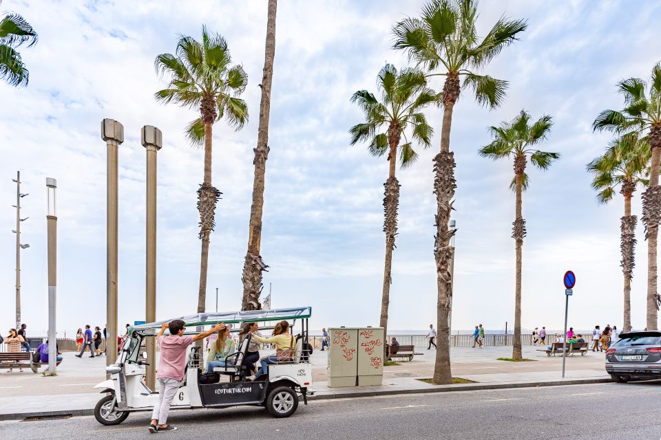 Barcelona: Private City Tour by Eco Tuk Tuk - Transportation and Guide