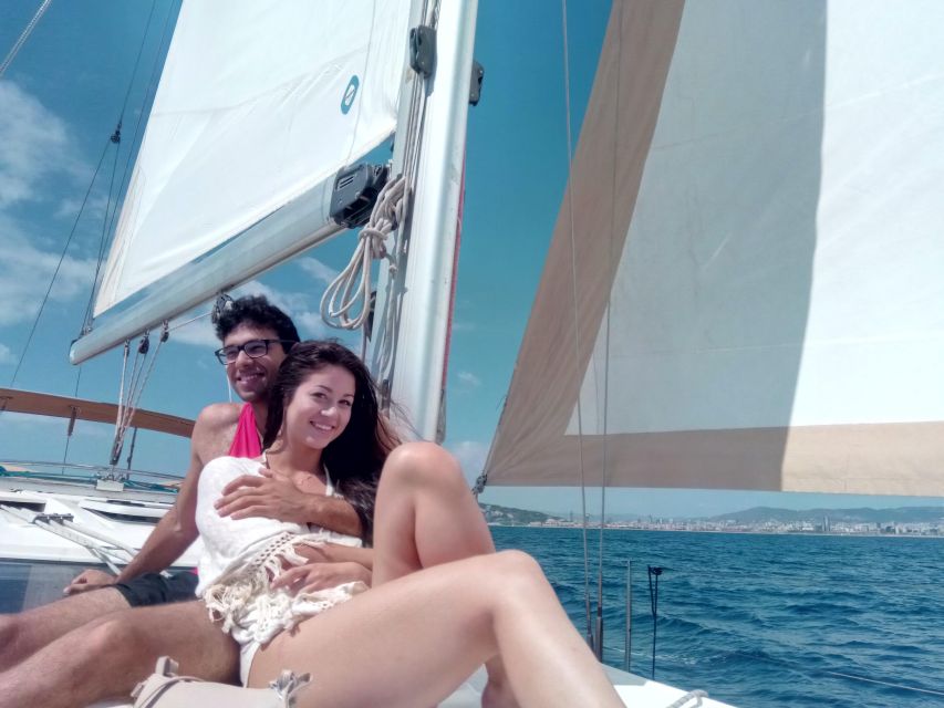 Barcelona: Private Sailing Trip With F&B (Max 11) - Refreshing Mediterranean Swimming Opportunities