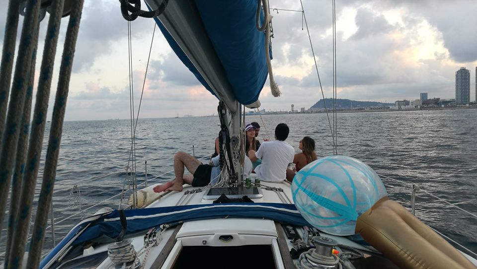 Barcelona: Sailing Trip With Drinks and Snacks - Exclusions