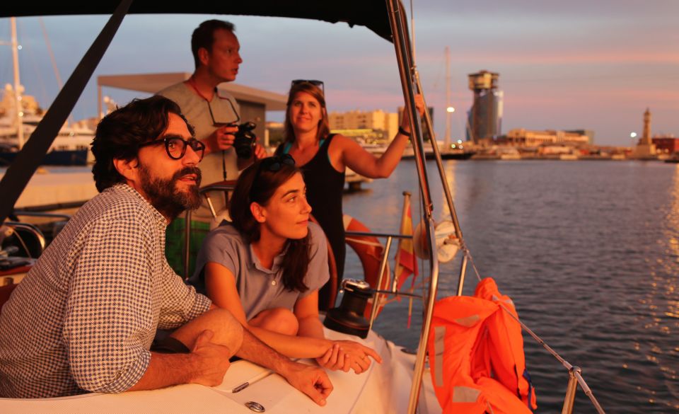 Barcelona: Sunset Sailing Tour With Tapas and Open Bar - Included in the Experience