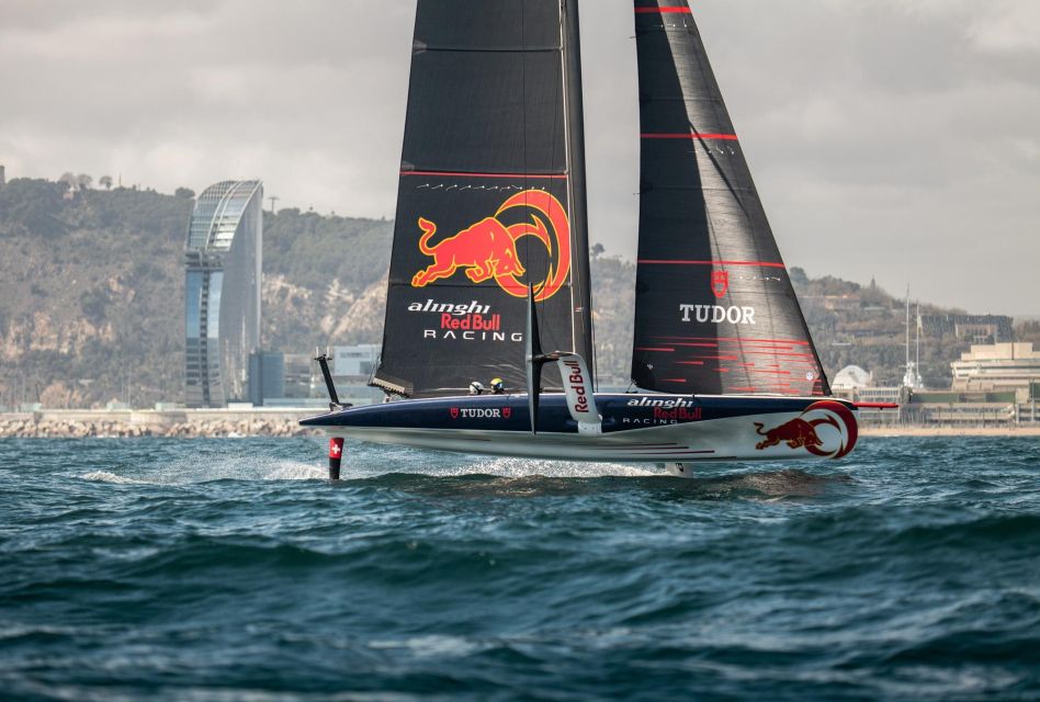 Barcelona: Watch the America's Cup  on a Sailing Yacht - Up-Close Vantage Point Viewing