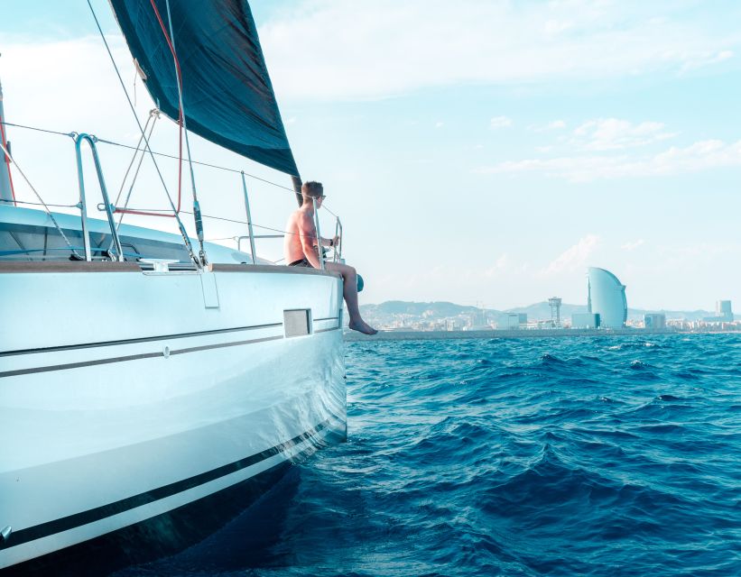 Barcelona:2 Hour Private Sail Inc Drinks & Snacks Onboard - Highlights of the Tour