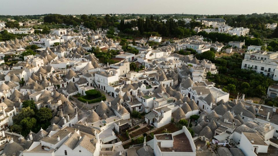 Bari: Private Tour to Alberobello, Monopoli, and Polignano - Alberobello Trulli Houses