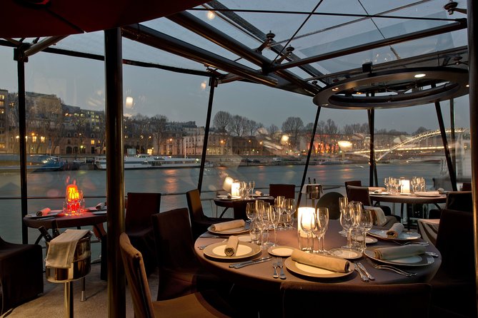 Bateaux Parisiens Seine River Gourmet Dinner & Sightseeing Cruise - Sample Gourmet Dinner Menu