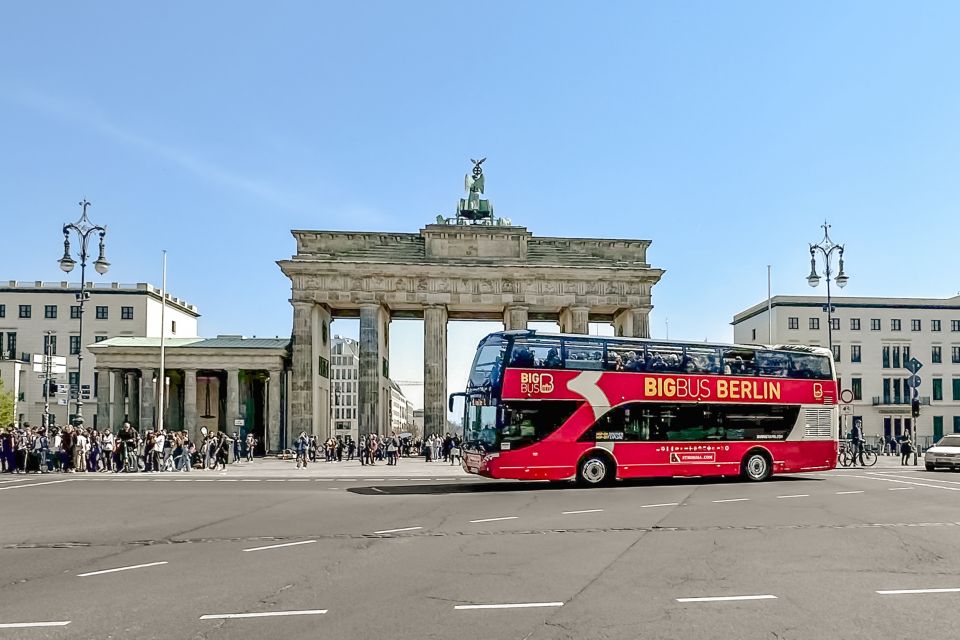 Berlin: Hop-On Hop-Off Sightseeing Bus With Boat Options - Blue Line Tour Route