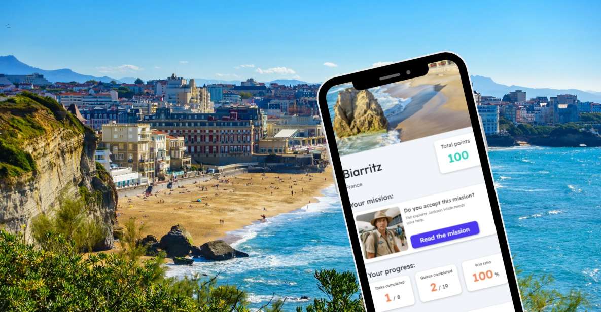 Biarritz: City Exploration Game & Tour on Your Phone - Game Duration and Languages