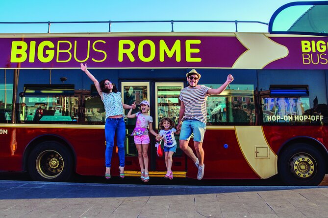 Big Bus Rome Hop-on Hop-off Open Top Tour - Notable Landmarks and Attractions