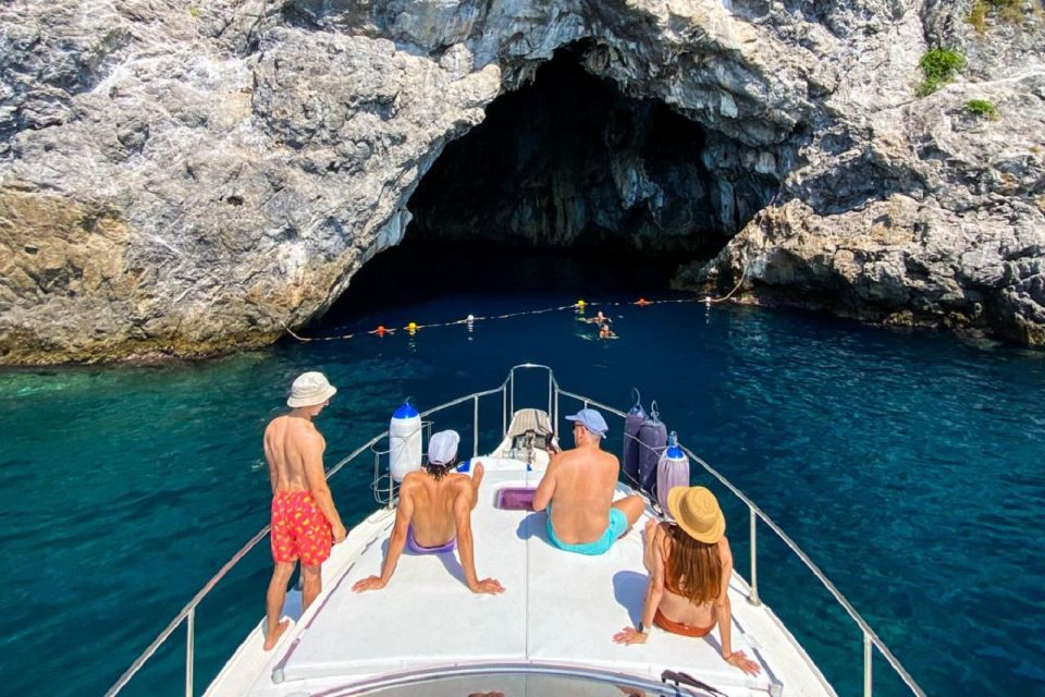 Boat Excursion on the Amalfi Coast With Skipper From Salerno - Included in the Tour