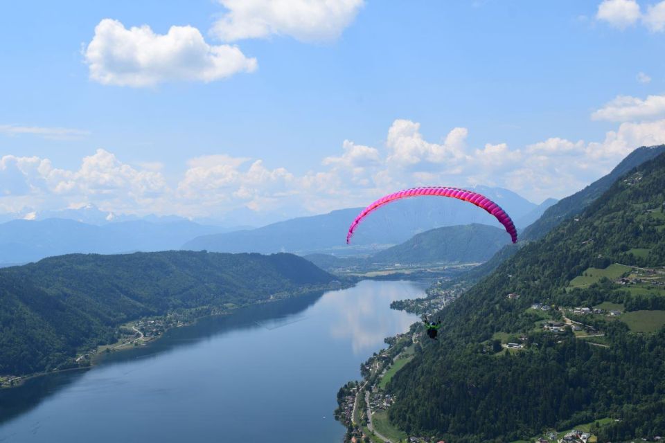 Bodensdorf, Carinthia: Tandem Paragliding Flight - Itinerary