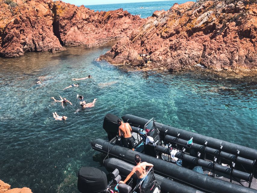 Cannes: Scenic Coves RIB Boat Tour - Navigating the Calanques De Lesterel