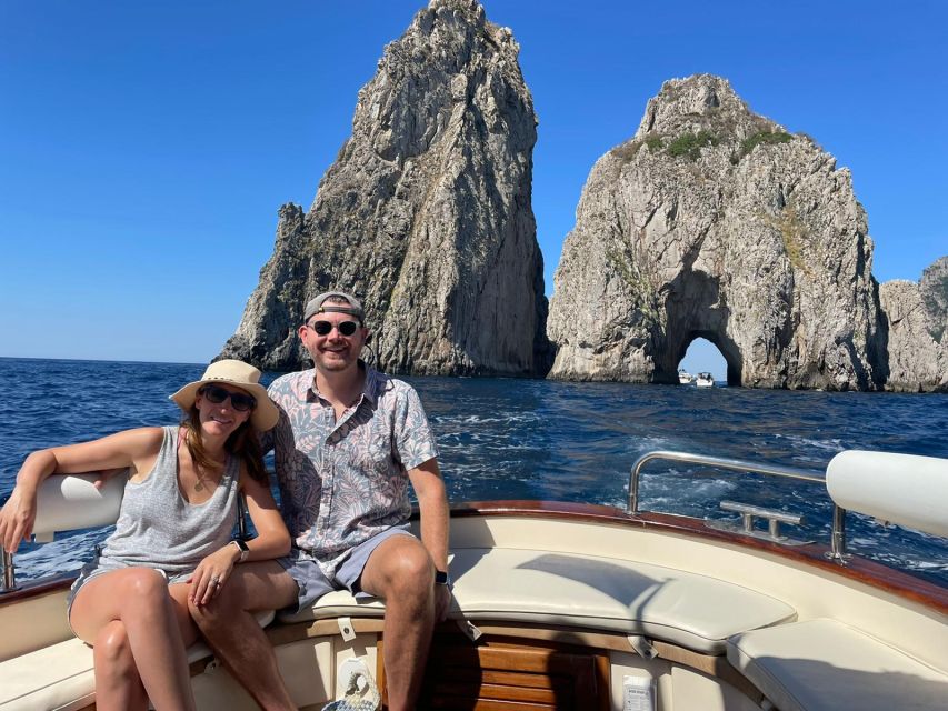 Capri Tour With the Iconic Sorrentino Gozzo - Inclusions and Exclusions