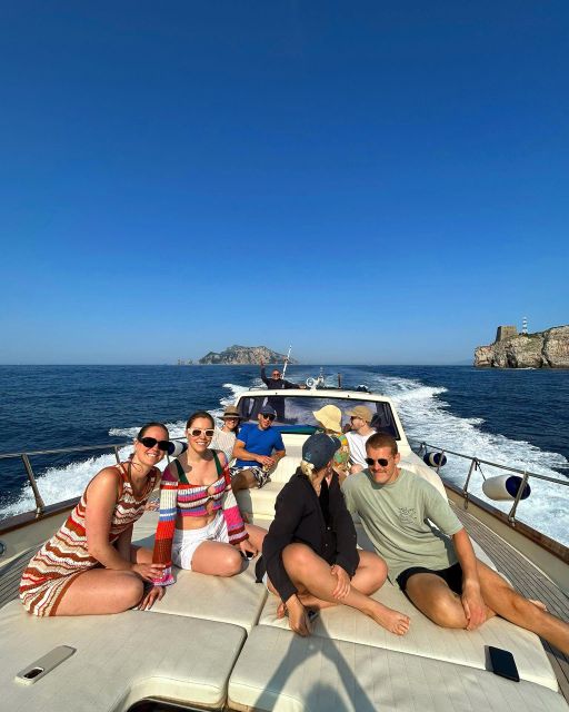 Capri&Positano: Private Boat Day Tour From Sorrento - Capri Island Arrival