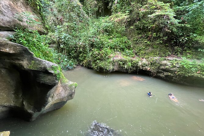 Cave, Waterfall, and River Adventure in Charco Azul; San Juan - Cliff Jumping Experience