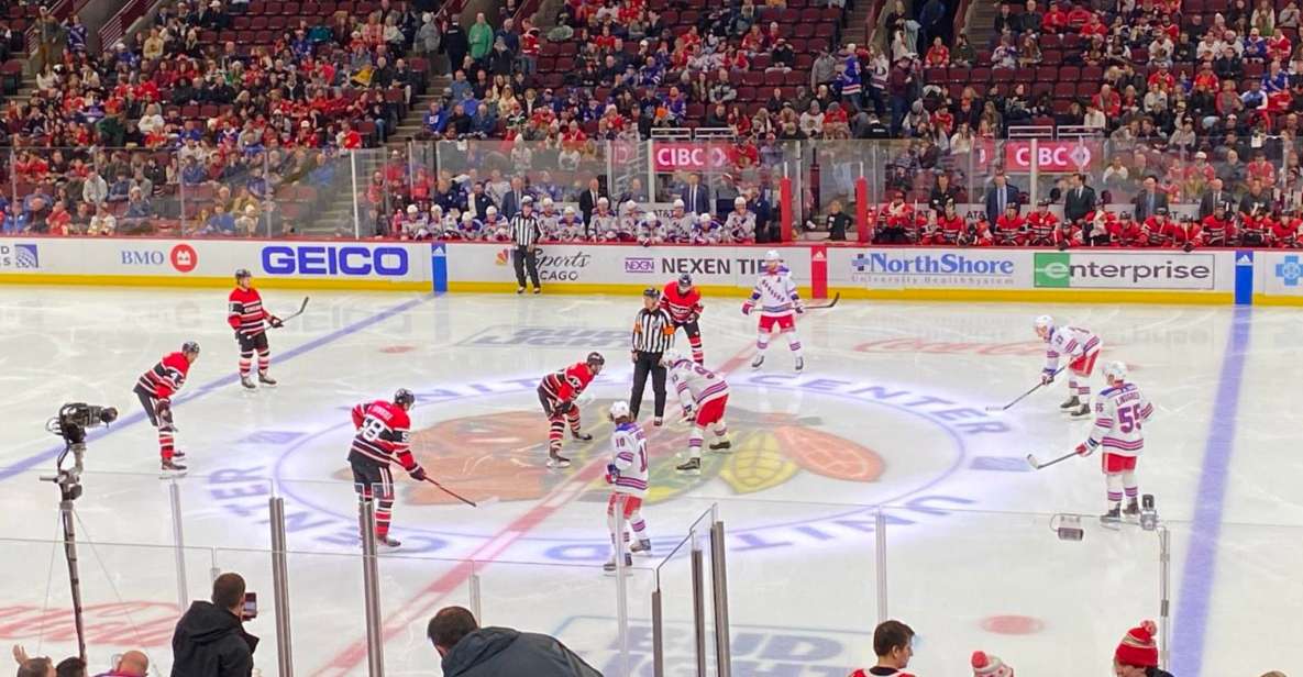 Chicago: Chicago Blackhawks NHL Game Ticket at United Center - Game Duration and Schedule