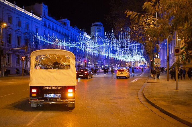 Christmas Lights Tour in Madrid in Private Eco Tuk Tuk - Customer Reviews