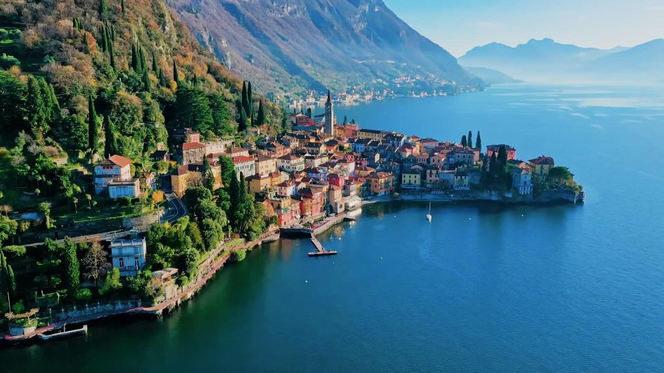 Como, Bellagio and Varenna Private Tour From Milan With Guide - Guided Tour of Picturesque Bellagio