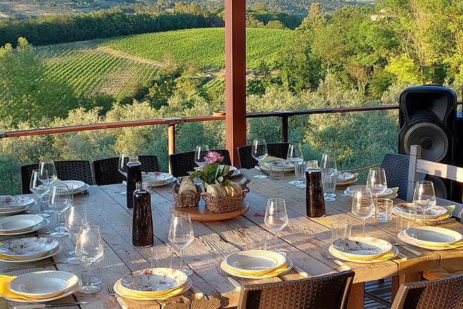 Cooking Lesson on the Terrace of the Chianti Farm With Lunch - Chianti Farm Tour and Ingredients