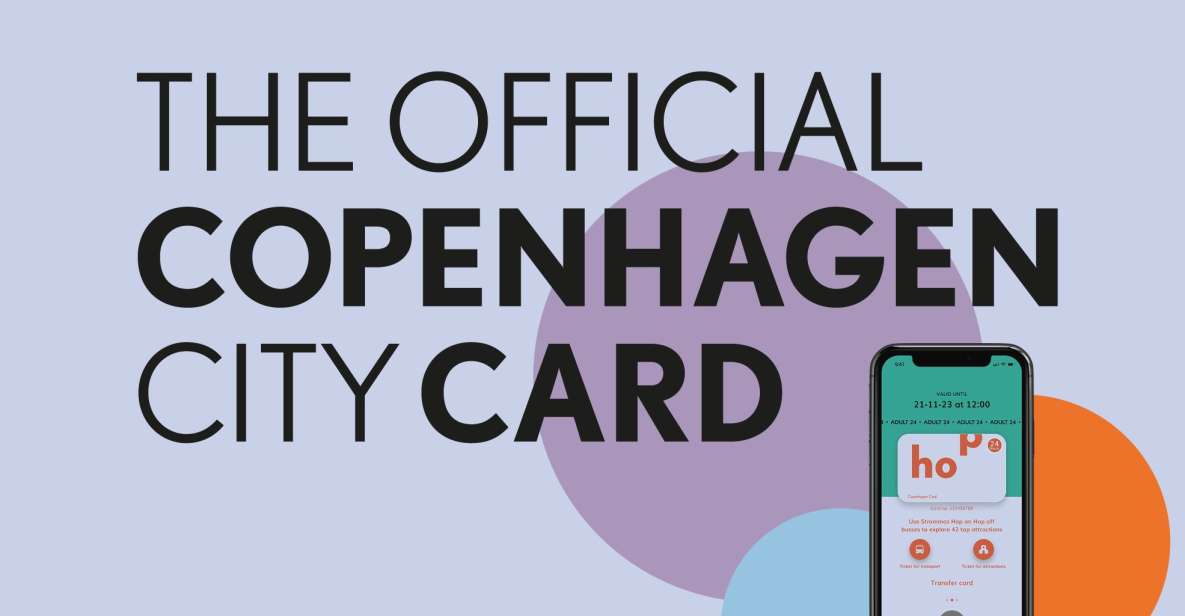 Copenhagen: City Card With 40+ Attractions & Hop-On/Off Bus - Transportation Details