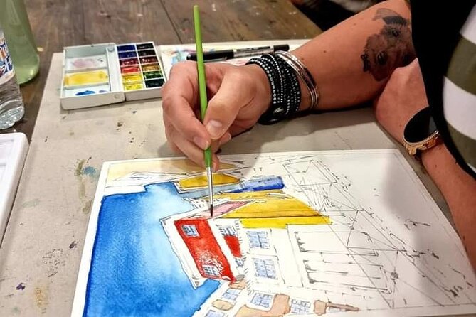 Create Watercolour With Hugo Do Lago in Porto - Workshop Inclusions and Materials