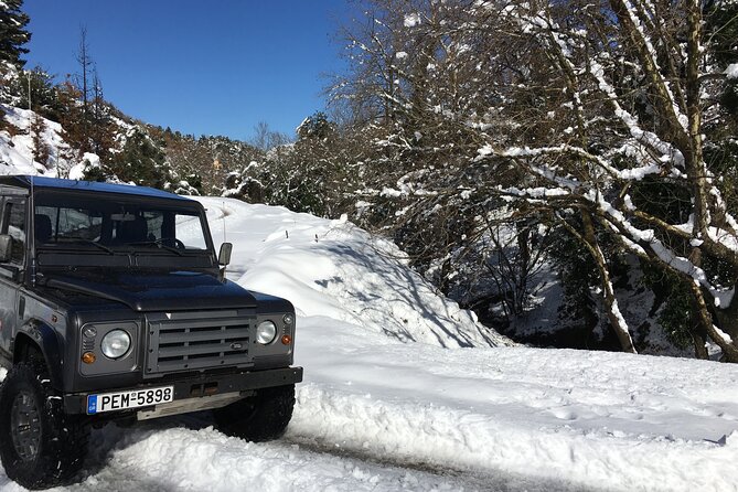 Crete White Mountains Safari Including Lunch - Vehicle Capacity and Accessibility