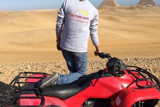 Custom Tour to Giza Pyramids and Desert ATV - Pickup and Drop-off