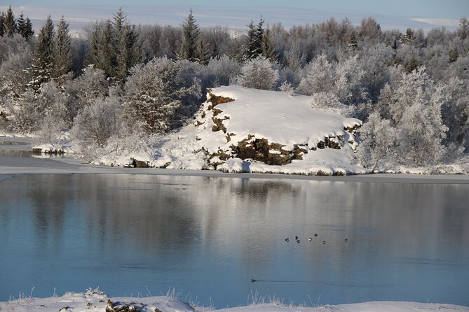 Day Trip to Lake Mývatn and the Nature Baths From Akureyri - Soaking in Mývatn Nature Baths