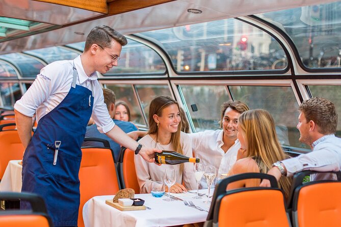 Dinner Canal Cruise Amsterdam: 4-Courses Including Drinks - Sights and Attractions Along the Way