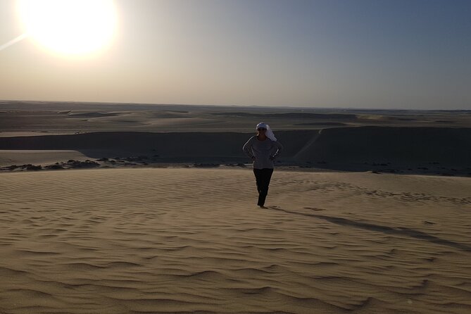 Doha: Private Sunrise or Sunset Desert Safari With Sand Boarding - Health and Safety