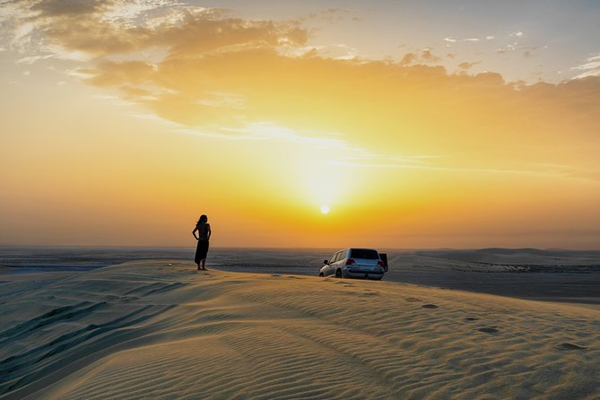 Doha Sunset Safari: Camel Trek With Dune Bashing and Sandboarding - Pickup Locations and Start Time