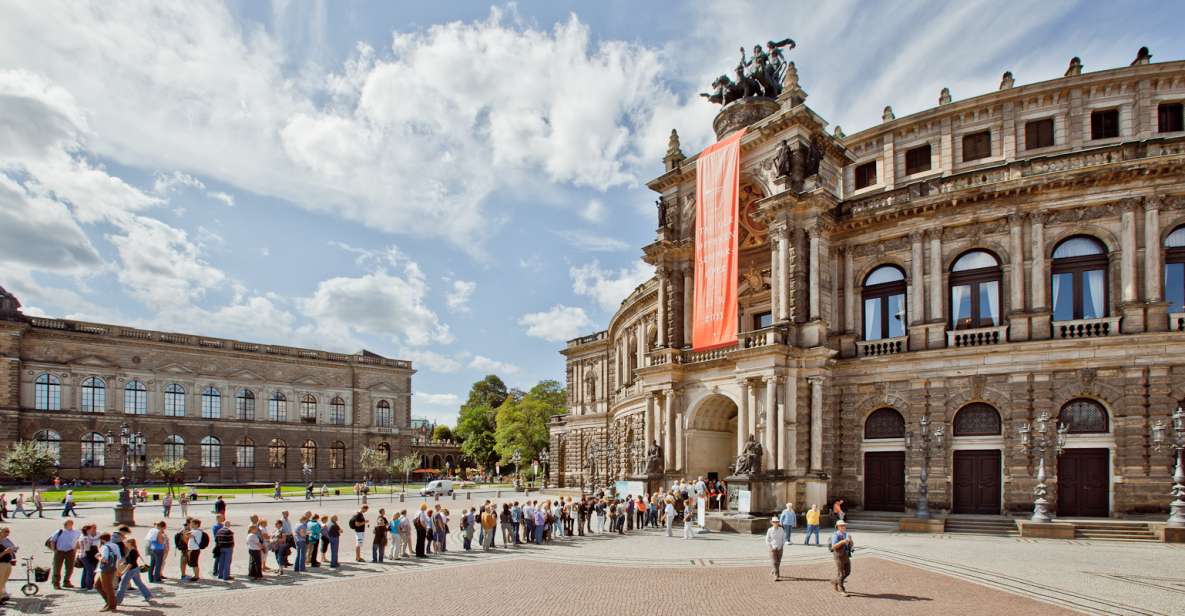 Dresden: Semperoper Tickets and Guided Tour - Guided Tour Through Historic Rooms