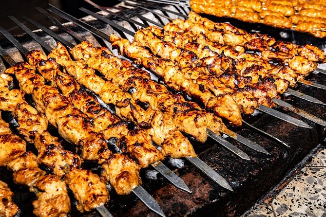 Dubai Desert Safari, Dune Bashing, Camel Ride, Sandboarding & BBQ - Delectable Dinner Buffet With BBQ