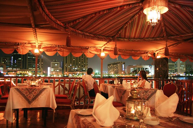 Dubai Marina Dhow Cruise Dinner With Entertainment & Options - Cruise Duration and Timing