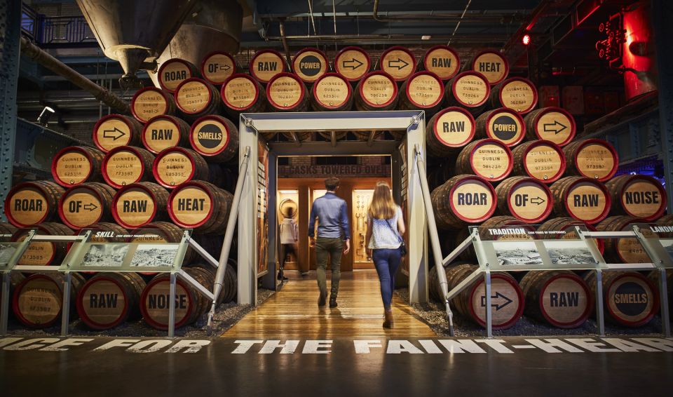 Dublin: Guinness Storehouse Ticket & Hop-on Hop-off Bus Tour - Guinness Storehouse Visit