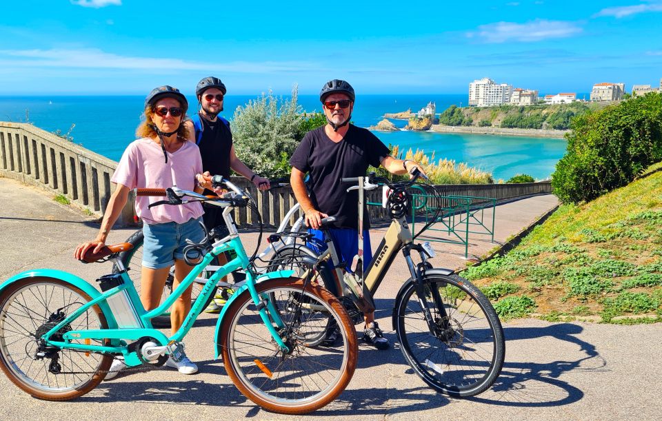 E-bike Guided Tour Northern Coast - Exploring Biarritz Waterfront