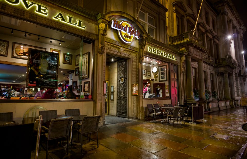 Edinburgh: Hard Rock Cafe With Set Menu for Lunch or Dinner - Dining Menus Offered