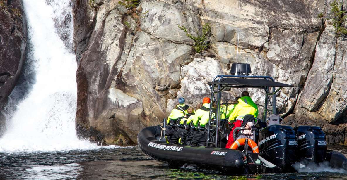 Eidfjord: 1-Hour Fjord RIB Tour - Included in the Tour