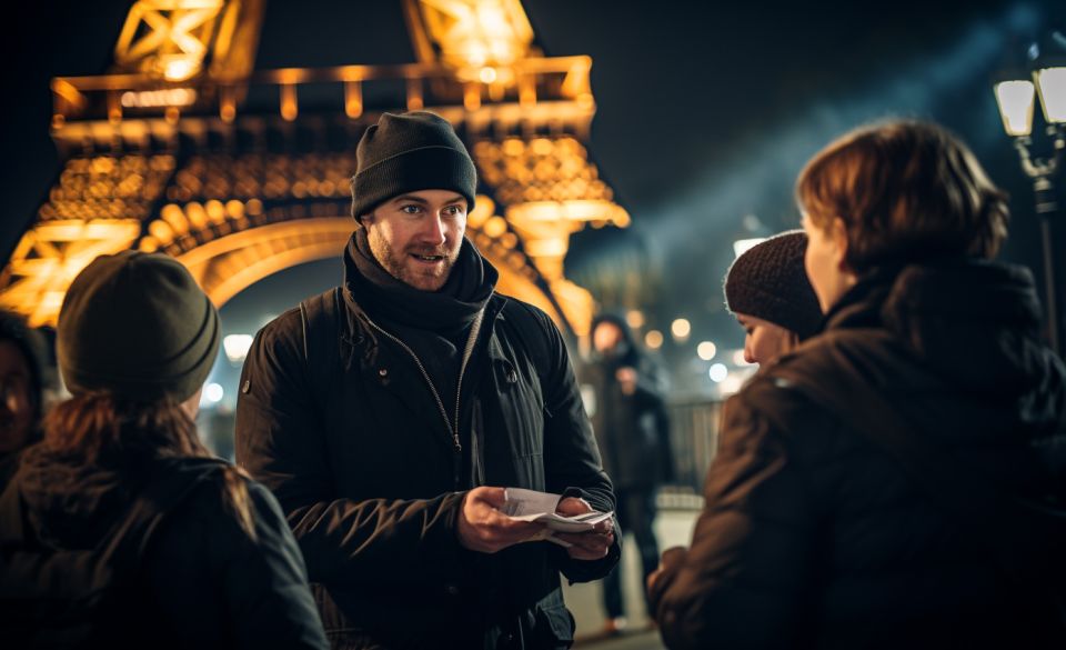 Eiffel Tower Exterior at Night - Ghost &Haunted Walking Tour - Tales of Tragic Lives Lost