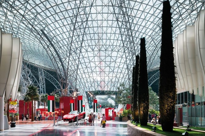 Ferrari World Abu Dhabi Admission Tickets (optional) - Inclusions and Exclusions