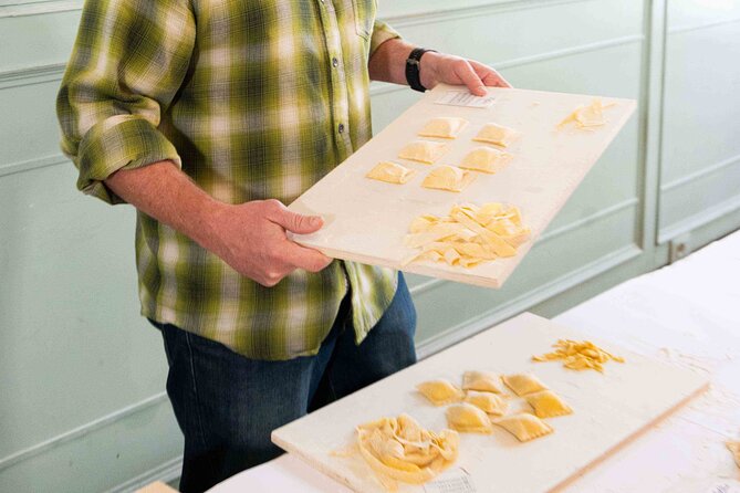 Fettuccine Ravioli and Tiramisu Masterclass in Rome - Creating Ravioli With Butter and Sage