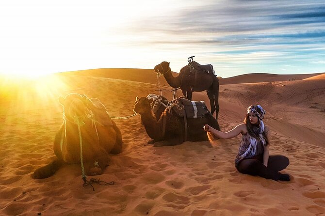 Fez to Marrakech via Merzouga Desert - 3 Day Desert Tour - Camel Ride Experience