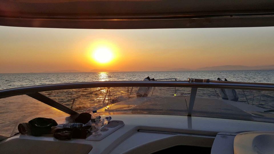 Fira: Private Sunset Cruise With Bbq, Drinks and Hot Springs - Inclusions and Amenities