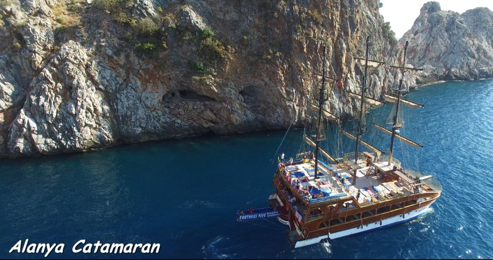 From Alanya: Catamaran Boat Trip With Sunbathing & Swimming - Amenities and Inclusions