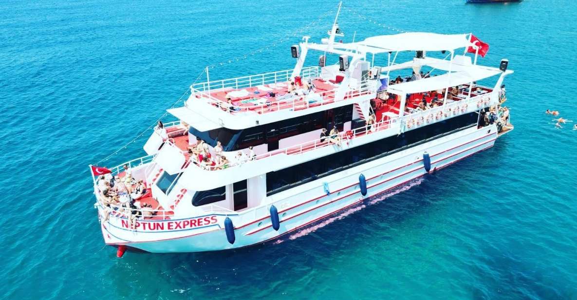 From Alanya: Comfort Catamaran Cruise - Enchanting Lake Engolasters Cruise