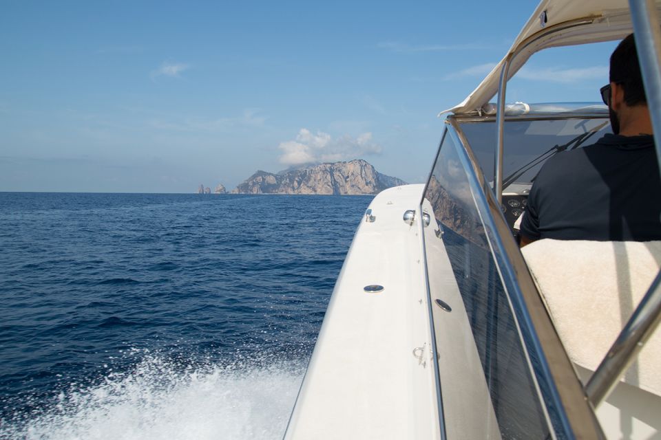 From Amalfi: Day Trip to Capri by Private Boat With Drinks - Cruise Through Li Galli Islands