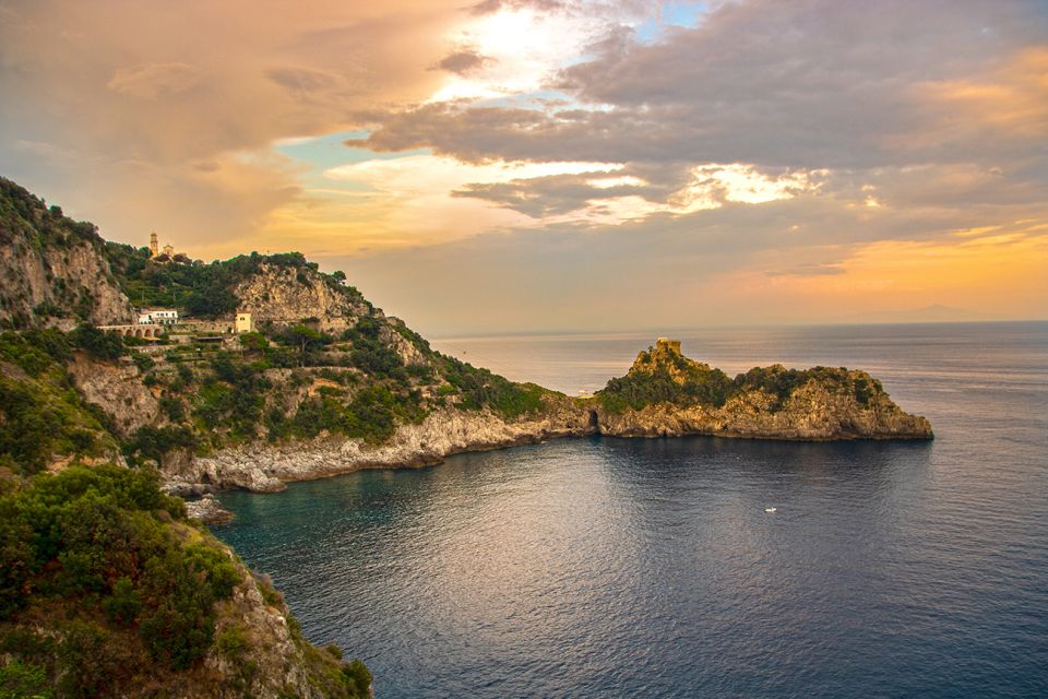 From Amalfi: Private Sunset Cruise Along the Amalfi Coast - Itinerary of the Tour