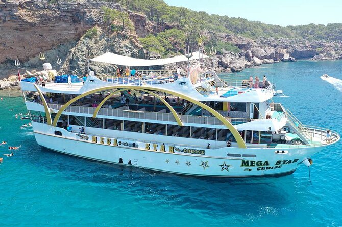 From Antalya to Kemer Mega Star Boat Trip W/Free Transfer - Transfers From Antalya or Lara